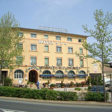Hôtel Le Sauvage Tournus Exterior foto
