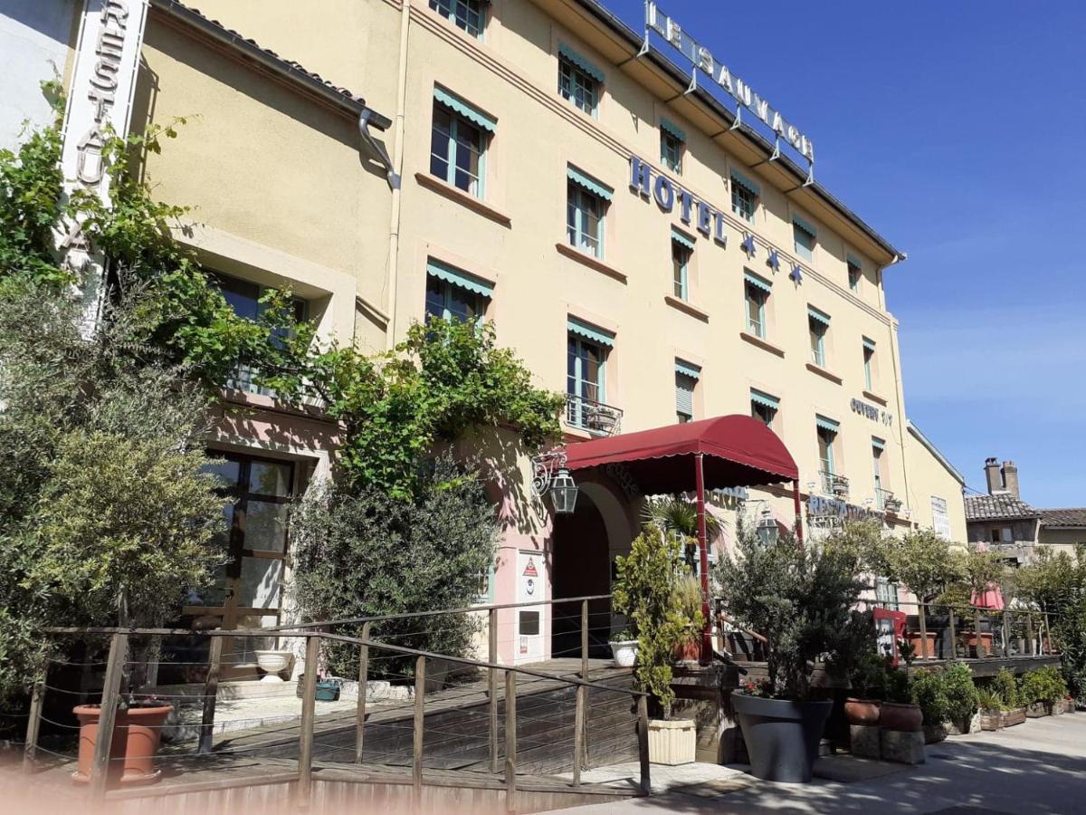 Hôtel Le Sauvage Tournus Exterior foto